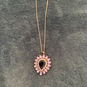 Henri Bendel Vanderbilt Cluster pendant & matching ring